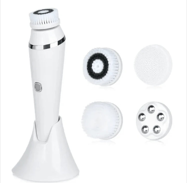 4-In-1 Rechargeable Electric Facial Cleansing Brush